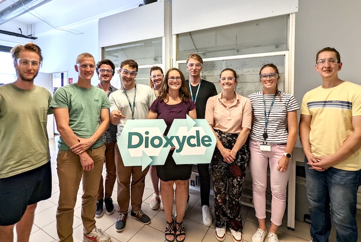 The Dioxycle team convert CO2 emissions into chemical assets.