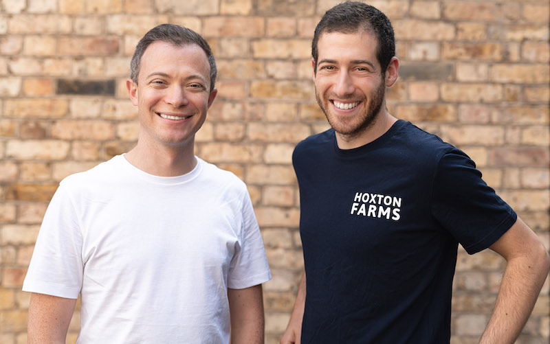 Max Jamilly and Ed Steele, co-founders of Hoxton Farms