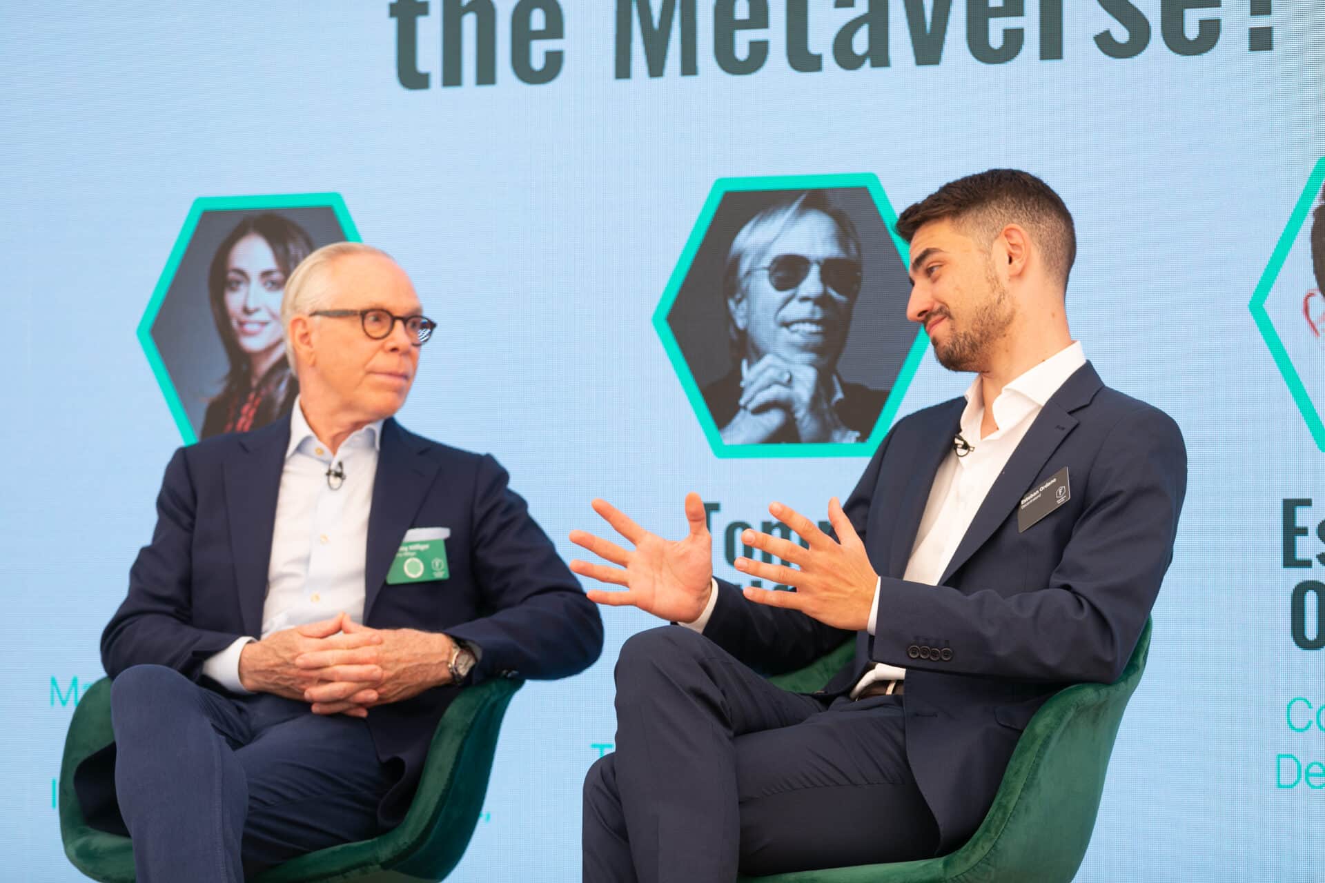 Tommy Hilfiger and Esteban Ordano