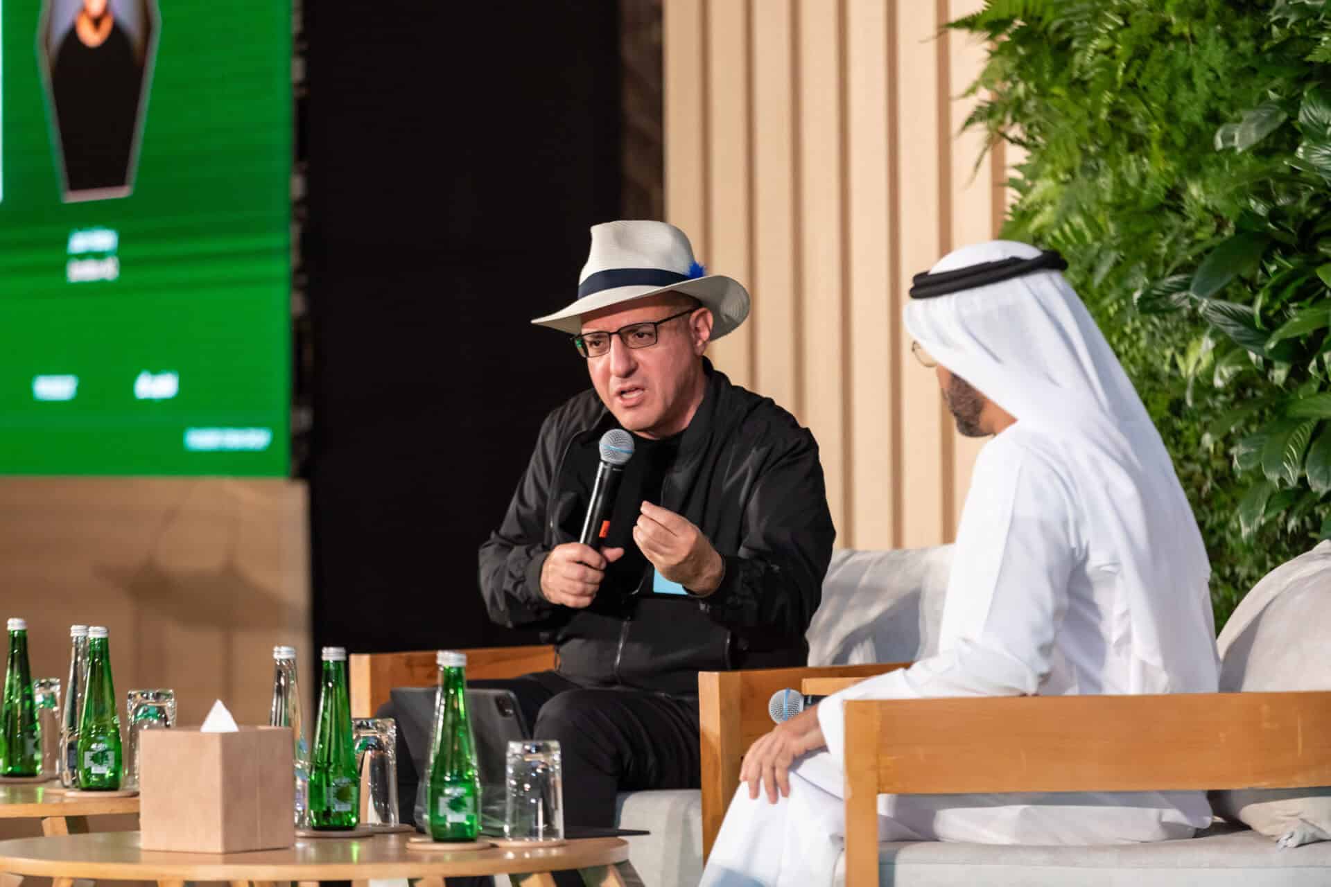 Jack Hidary speaking at Founders Forum