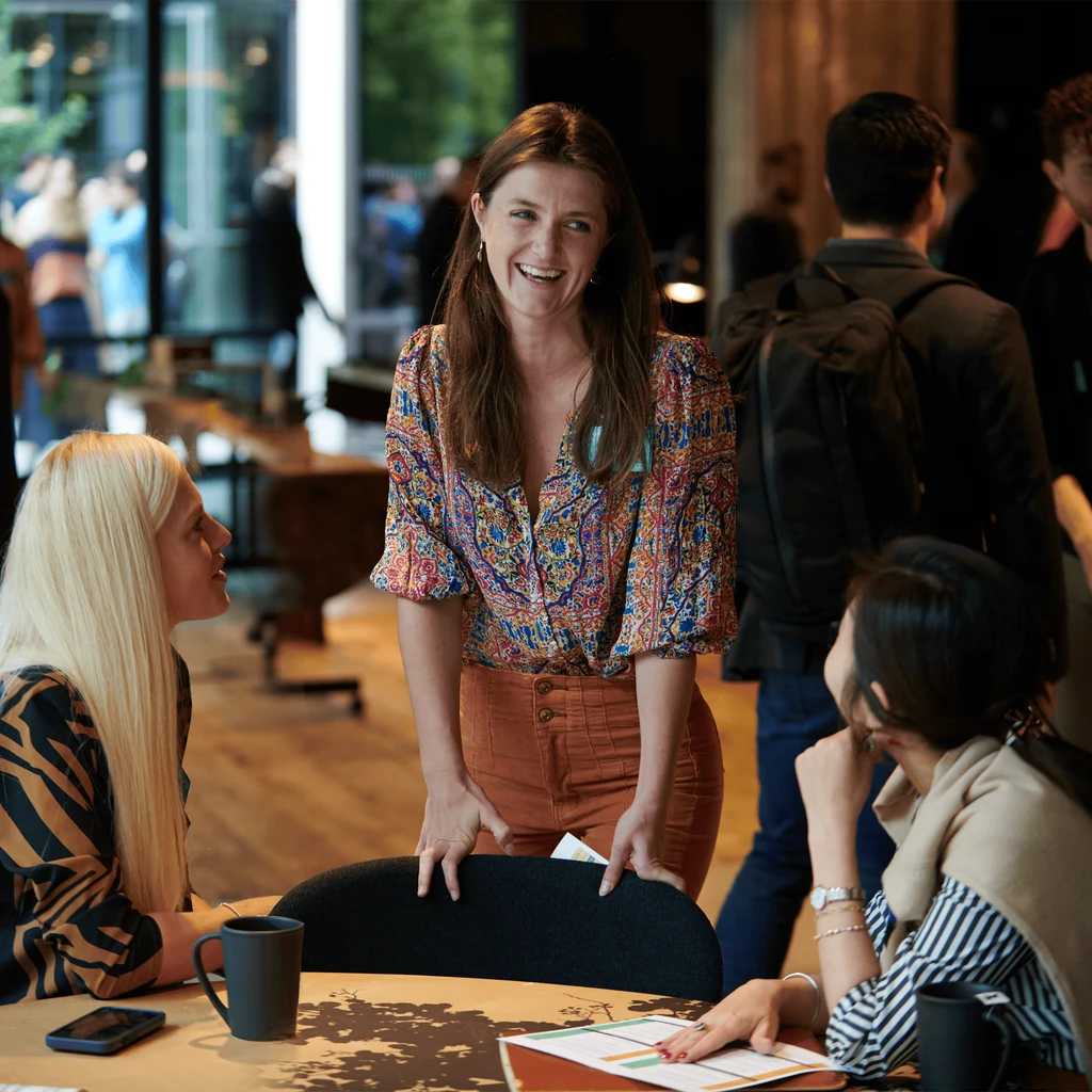 Women networking