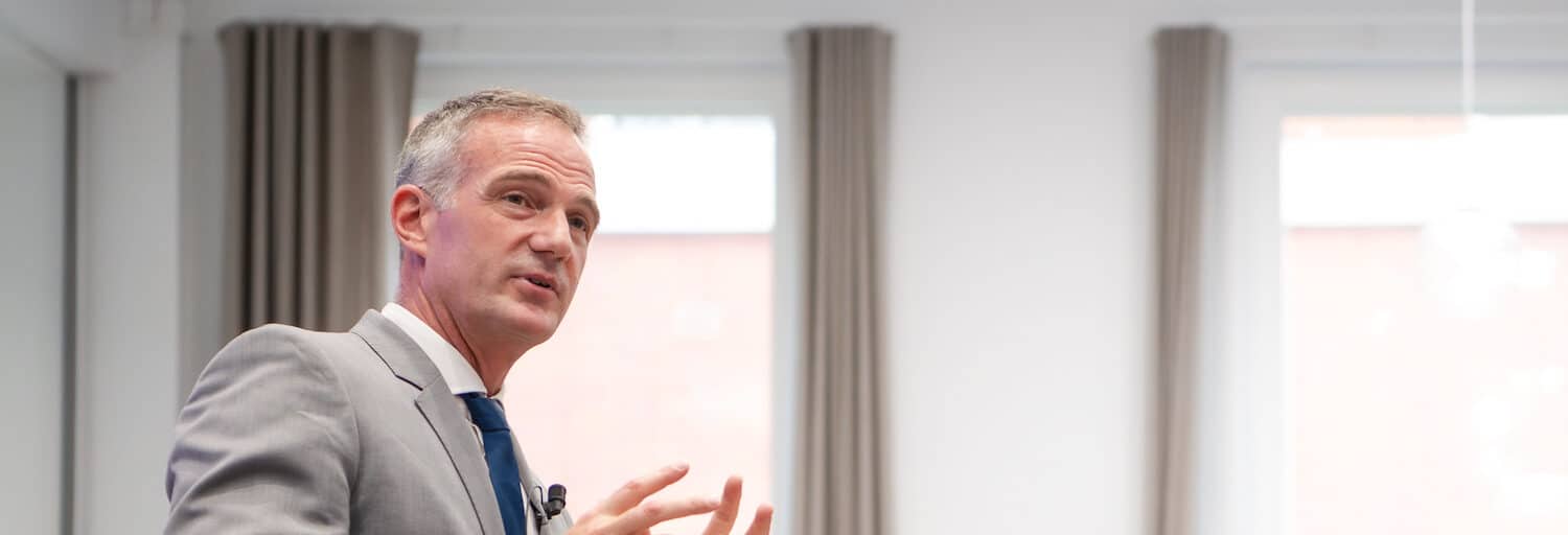 Peter Kyle MP, the new Secretary of State for Science, Innovation and Technology.