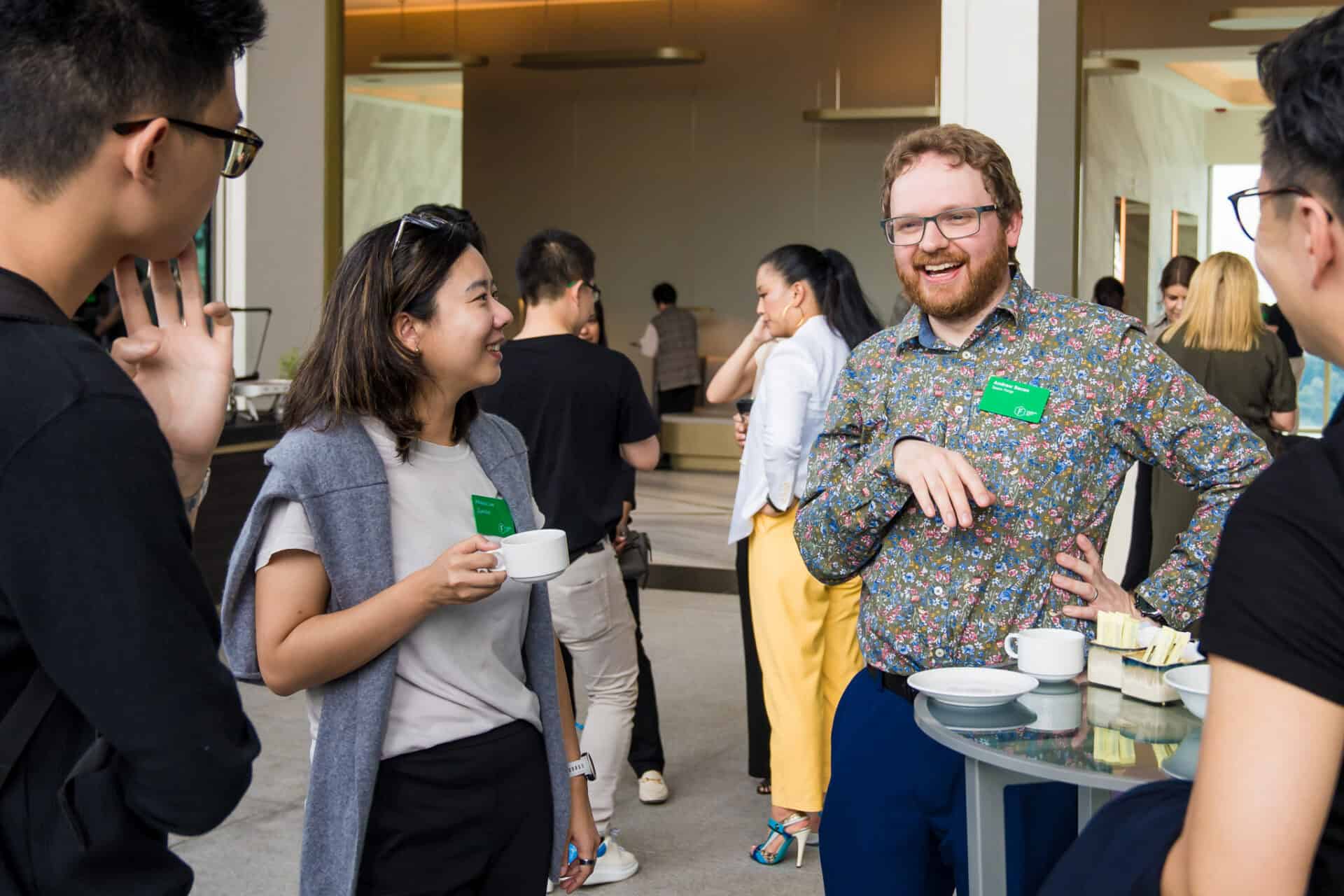 Athena Lee and Andrew Bacon