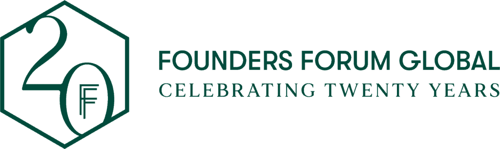 Founders Forum Global 20th anniversary logo