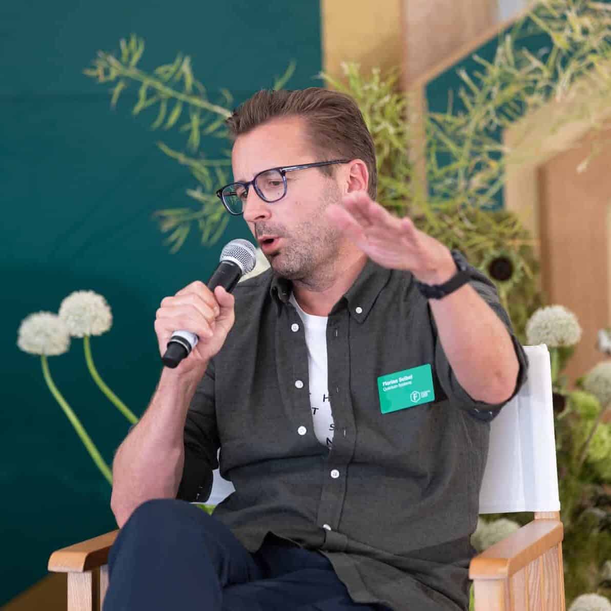 Quantum Systems' Florian Seibel at FF Global 2025.